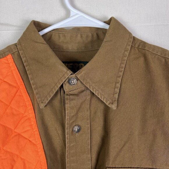Sierra Trading Post Shirt Men’s Large Hunting Shooting Shoulder Pad Button Up - Picture 2 of 10